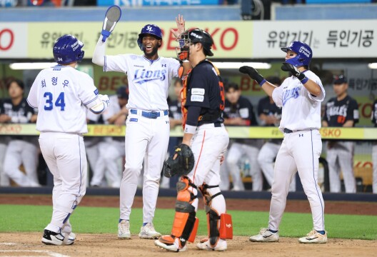 3연승·선두추격 삼성라이온즈, 더 큰 건 '최형우·좌승현' 투타 부활