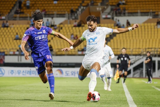 무득점 무승부 대구FC, 황재원 퇴장까지…헛심만 들였던 파주 원정
