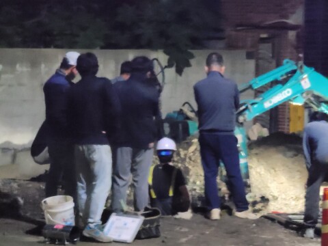대구 남구 봉덕동서 상수도관 파손‥일대 단수