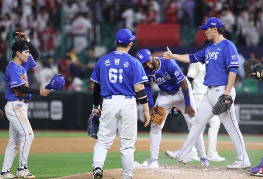 2연승, 선두 희망 이어간 삼성라이온즈…후라도 승리, 김재윤 34S, 구자욱 3안타 3타점