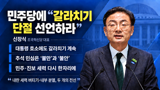 신장식 "대통령 호소에도 민주당 내 갈라치기 계속··· '대통령 팔이' 밀정과 절연해야"